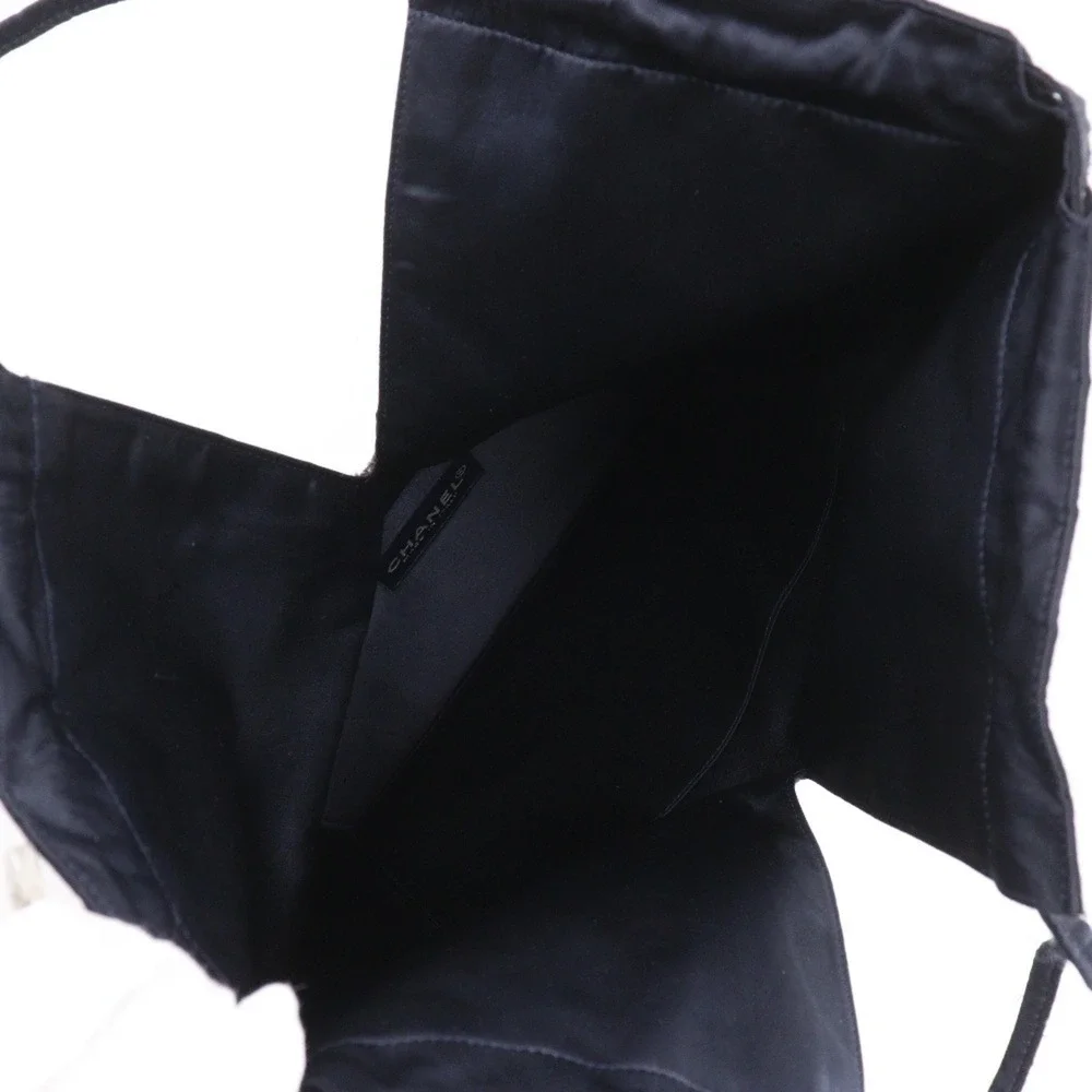 CHANEL Black Pearl Shoulder Bag